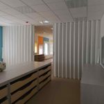 Мягкая раздвижная стена для детского сада.