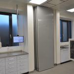 Раздвижная стена для медицинских учреждений