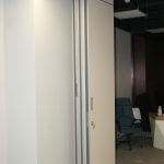 Монтаж #раздвижныеперегородки в #москвасити в #башнифедерации. Установили там прекрасную раздвижную перегородку.