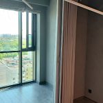 Мягкая раздвижная перегородка для частной квартиры.