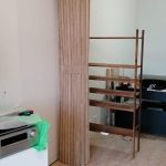 Мягкая раздвижная перегородка для офиса