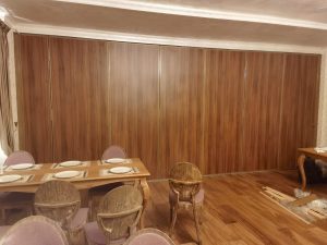 Раздвижная перегородка для ресторана