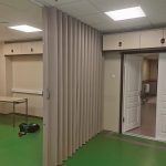 Мягкая раздвижная перегородка