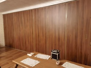 Раздвижная перегородка для ресторана