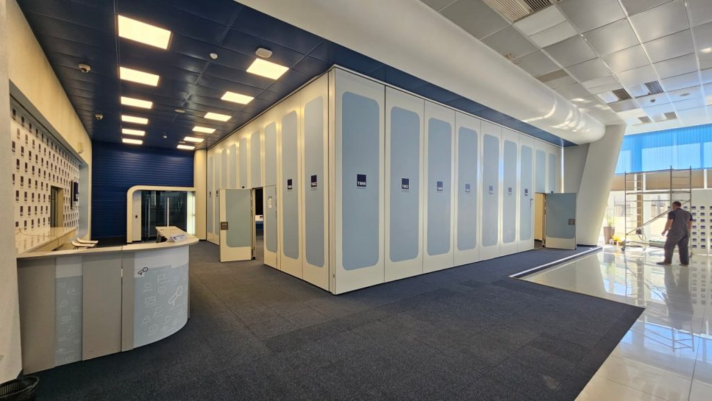 Модернизация раздвижной стены для ТАСС!