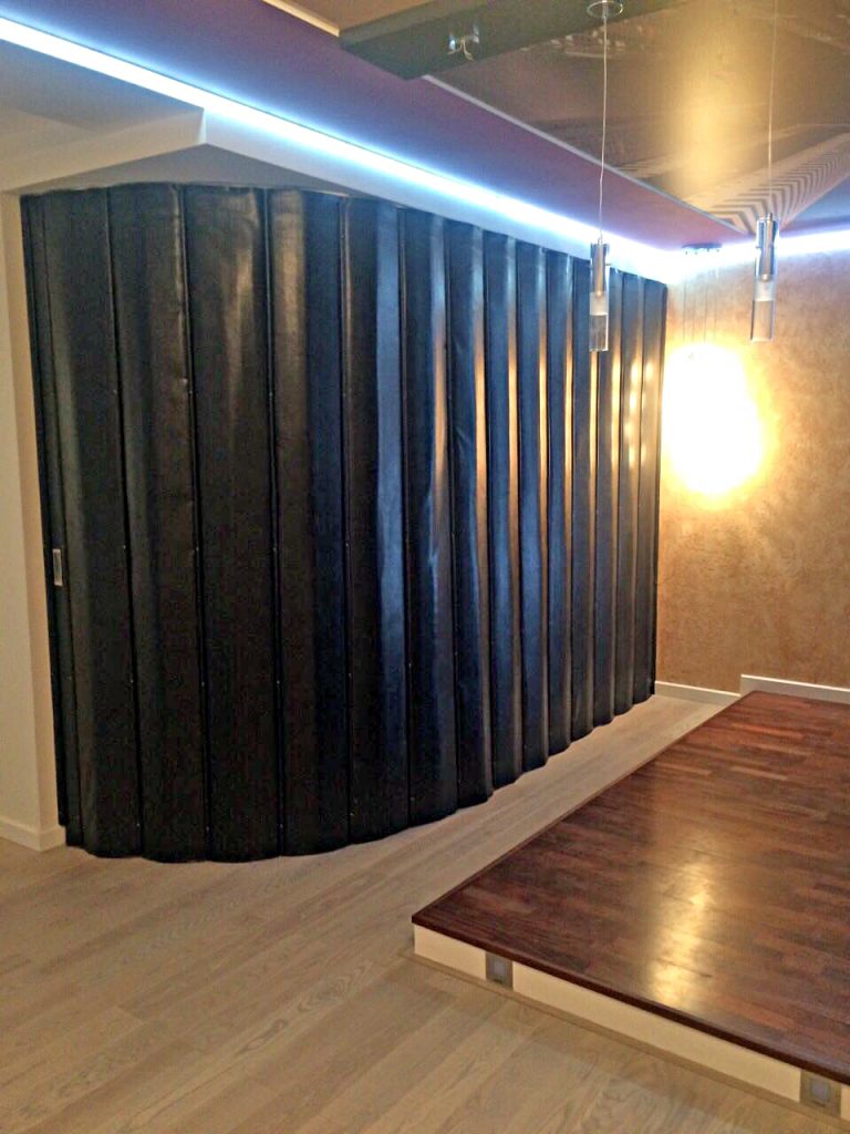 Мягкая радиусная перегородка для вашей квартиры в Брянске